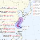 제 18호 태풍 끄라톤(KRATHON) 기상청 예상경로 이미지