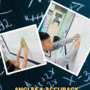 Primary 4 students took on a new mathematical tool-Angles, accuracy, 이미지