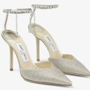 JIMMY CHOO 지미추 웨딩슈즈 saeda 100 사에다 크리스탈 실물 언박싱(해외구매 명품구두 추천)/ 미국...