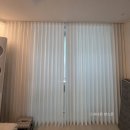 동대문 커튼 디자인데코 거실 화이트 쉬폰 나비주름