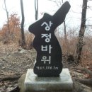 문곡리 상정바위 등산로 입구 | 한반도마을을 찾아서 1 (상정바위산 산행)
