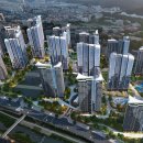 광주 학동4구역 재개발 아이파크 노블시티 조감도 이미지