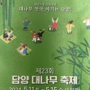 연화촌 | 2024년 담양 대나무 축제 죽녹원 입장료 주차장 가수 행사일정