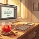 야근은 필수 이미지