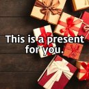 선물 for you 이미지