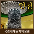 원통스크린 | 인천 송도 국립세계문자박물관 관람 정보(뮤지엄샵, 해설, 주차) 및 후기