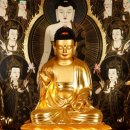 진주 월명암 목조아미타여래좌상 이미지