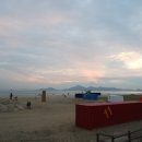 다대포의 저녁노을 이미지