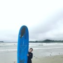 캐나다토피노 서핑 예약방법_내키의 2배의 보드를 주면 어케요...ㅜㅜ