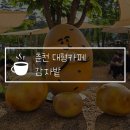 춘천 카페 감자밭, 주말 웨이팅 필수 코스! 원조 감자빵 택배 후기