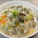 바지락칼국수 만드는 법 조개 칼국수 끓이는법 이미지