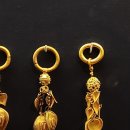 합천 옥전 28호분 출토 금귀걸이 이미지