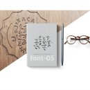 악필 교정과 캘리그라피 이미지