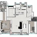 우남아파트 옆 | 수원 영통 구축아파트 인테리어, 선을 정돈하고 잠들어있던 공간을 살리다 / 매탄동 우남퍼스트빌 51평