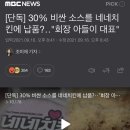 30% 비싼 소스를 네네치킨에 납품??? “회장 아들이 대표” 이미지