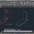 AutoCAD 2016 동영상강좌 DVD 샘플강좌 ::: 52강 등각투영스냅과 등각원을 활용한 등각투영도(Isometric View) 작성 이미지