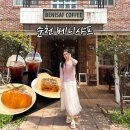 순천 동천 카페 베니샤프 본점 로스터리 커피와 팥빙수 케이크 디저트 맛집 내돈내산 후기