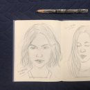 인물그리기(드로잉) 이미지