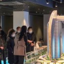 관양현대아파트 재건축 롯데 시그니처 캐슬 모형, 조감도 이미지