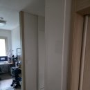 금호제이드웰 | 양주 옥정 금호제이드웰 현관중문, 깔끔한 화이트 플로어도어로 완성한 현관 인테리어