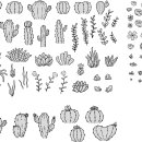 Procreate_Plants_amp_Pots_Stamp_Set 이미지