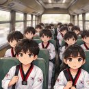 하늘 태권도 줄넘기 이미지