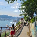부산 영도 흰여울문화마을 벽화 소품샵 오션뷰 카페 변호인