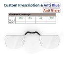 Nreal Air 1/2 근시 렌즈, 맞춤형 도 스마트 AR 안경, 비구면 송진, 방사선 방지, 블루 안경 처방 렌즈 이미지