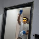제일방화문 | 서울 성동구 성수동 다세대주택 방화문 교체 후기 5편 - 문틀 시공｜수평, 우레탄폼, 마감까지 끝까지...