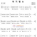 아기염소.....악보(숫자보) / MR(F) 이미지