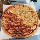 장안동 에이셉피자 4 핫치킨크림피자 맛있다