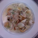 Clam Chowder(클램 차우더) : 모시조개를 넣은 크림 수프 이미지