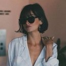 단발머리 이미지