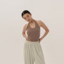 산토샤 | 요기니 요가복 추천 소함소함 산토샤 홀터넥 요가탑, 니아 크롭 팬츠 내돈내산 후기