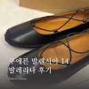 데일리 플랫슈즈 쿠에른 발렌시아14 발레리나 후기