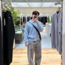 [COOR] TERRY OPEN COLLAR CARDIGAN (BABYBLUE) 후기 | OUTER