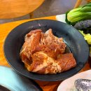 갈비도둑 | 파주 KU골프장 맛집 함지박화로구이! 푸짐한 쌈야채와 양념 돼지갈비 후식 냉면까지 대만족 후기 🥩🔥
