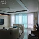 하대동110 | 데코인홈 부산 명지 더힐 시그니처 33평, 사생활보호에 좋은 퍼펙트 쉬폰 커튼 시공후기