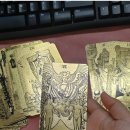 [타로후기] 블랙 앤 골드 타로카드 © 인터타로
