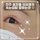 효문초등학교 | 전주 효자동 속눈썹펌 잘하는곳 &#39; 리브로우 &#39; 방문후기