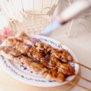 엄지척 닭꼬치 이미지