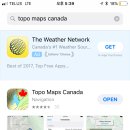 Topo Maps Canada (Iphone 앱)를 소개합니다. 이미지