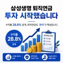 삼성생명 앞 | [공지] 퇴직연금 수익률 28.8% 공개, 삼성생명 투자 후기