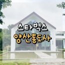 스타벅스 문화광장점 건너편 | 양산통도사 스타벅스 : 전통 정원 속 감성 충전 스팟 🌿 정원뷰 맛집