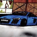 오버드라이브 : 2016 Audi R8 이미지