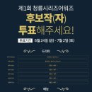 제1회 청룡시리즈어워즈 투표 이미지