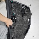 쏘렌토 mq4 페이스리프트 도어스팟 램프 무빙 도어스커프 장착