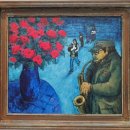 아코디언 켜는 사람 이미지