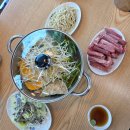 파주 교하 칼국수 수제 만두전골 본만두