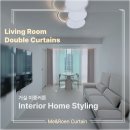 가람마을광교호반베르디움 | [미앤데코] 수원 광교 영통 커튼 가람마을 광교호반베르디움 아파트 거실 암막 &amp; 쉬폰 이중커튼 시공후기!